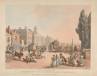 Indgangen til Tottenham Court Road Turnpike (nr. 3)