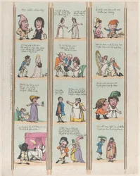 Groteske grænser til rum og sale, tavle 16, 1. august 1799., 1. august 1799.
