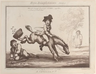 Hestepræstationer, skitse 7: A Civilian !!, 1. august 1799., 1. august 1799.