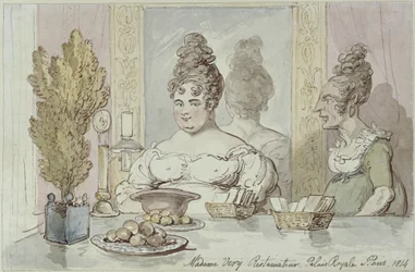 Fru Véry, restauratør. Palais Royal i Paris