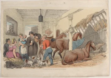 Plade 36, fra World in Miniature, 1816., 1816.