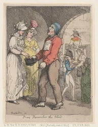 Bed Husk de blinde, 1801., 1801.