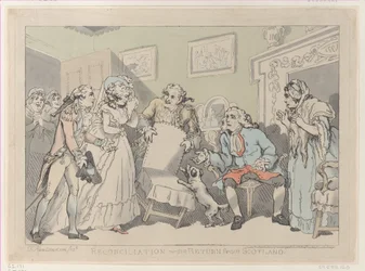 Forsoning eller tilbagevenden fra Skotland, 17. december 1785., 17. december 1785.