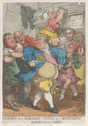 Recovery from a Dormant Title or a Breeches Maker Becom..., [14. juli 1805], genudgivet 14. juli 1812.