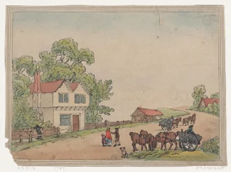 Rustik skitse, 1787., 1787.