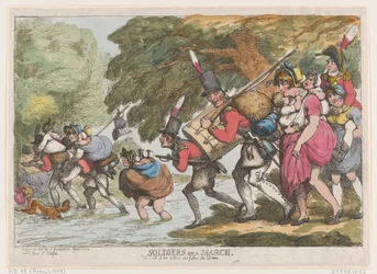 Soldater på en marts, 1. april 1808., 1. april 1808.
