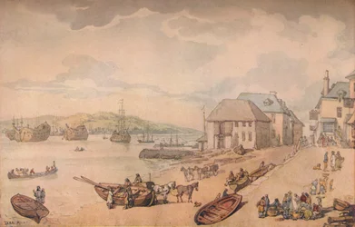 Tarr Point Torpoint, Plymouth, c1700-tallet
