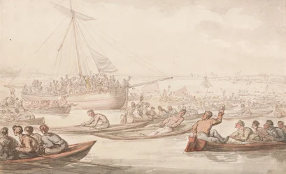 Det årlige Sculling Race for Doggett
