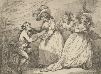 Det gyldne æble eller det moderne Paris, 2. marts 1785., 2. marts 1785.