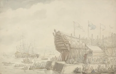 Lanceringen af H.M.S. 