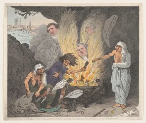 The Pit of Acheron eller The Birth of the Plagues of England, 28. januar 1784., 28. januar 1784.