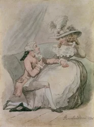 Forslaget, 1796 (blæk og wc på papir)