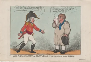 Tilbagetrædelsen, eller John Bull overvældet af sorg, 24. marts 1809, 24. marts 1809