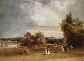 En udsigt over Paris fra St. Cloud, 1830