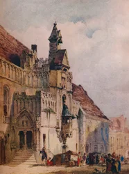 Rådhuset, St Omer, 1867