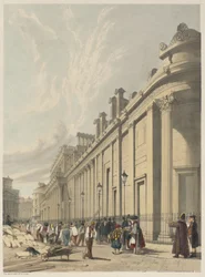 London, som det er: Banken, der ser mod Mansion House