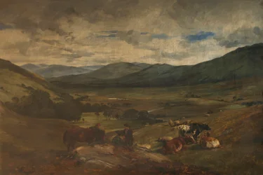 In the Highlands, ca. 1847-70 (olie på lærred)