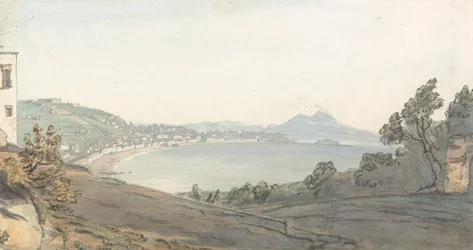 Chiaja af Napoli fra Posillipo