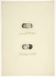 Studer til en tallerken fra The Triumphs of Temper, i Royal Engagements Pocket Book fra 1796