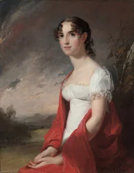 Portræt af Mary Sicard David, 1813.