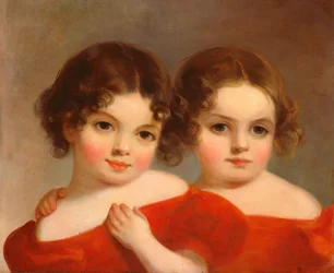 The Leland Sisters, ca. 1830 (olie på lærred)