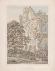 Vestvinduet i Tintern Abbey