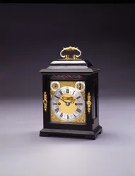 William and Mary miniature striking bracket clock, no. 226, c.1690-95 (ebony & metal) dani