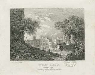 Dudley Castle - The Keep: litografi, og [1800-tallet]