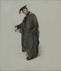 Bachelor of Law, graveret af J. Agar, offentliggjort i R. Ackermann