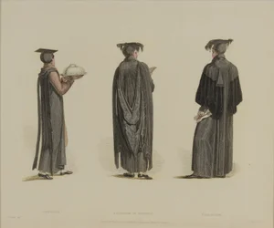 Servitor, Bachelor of Divinity, Collector, graveret af J. Agar, udgivet i R. Ackermanns 