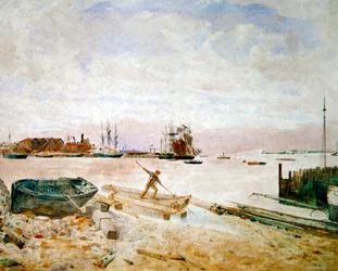 Fleetwood, ca. 1860 (akvarel på papir)