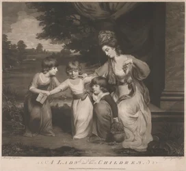 Lady Rushout og børnene