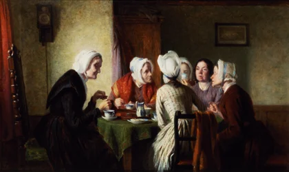 Village Gossips (olie)
