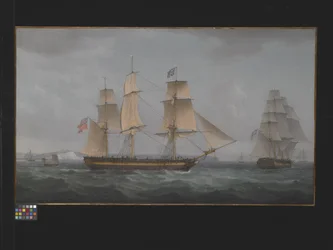 Off The Dover Coast (olie på lærred)