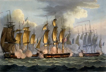Capture of La Prévoyante and La Raison, 17. maj 1795, fra 