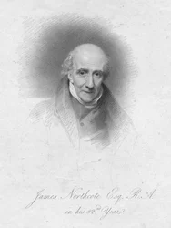 James Northcote Esq. R.A. i sit 82. Aar, c1828.