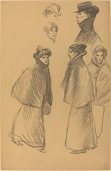 Figurstudier [recto]