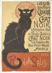 Genåbning af Cabaret du Chat Noir, 1896.