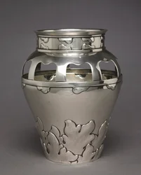 Vase, firma Anton Michelsen, 1900
