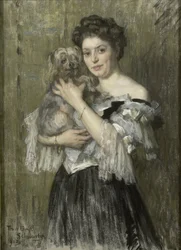 Mary Catherine Josephine Jordan (1866-1948). Hustru til maleren George Hendrik Breitner