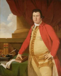 En ukendt mand, ca. 1764-69 (olie på lærred)