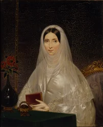 Portræt af Contesse Tatiana Golitsyna Potemkina, 1840