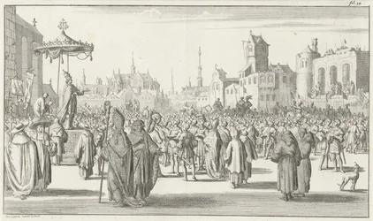 Pave Urban II prædiker det første korstog, 1683