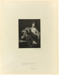 Garrick og hans kone fra Old English Masters