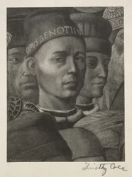 Gamle italienske mestre: Portræt af Benozzo Gozzoli, 1888-1892.
