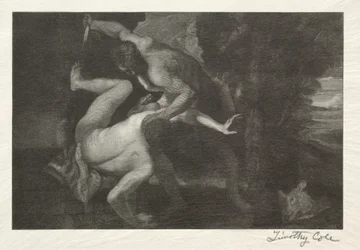 Gamle italienske mestre: Abels død, 1892.