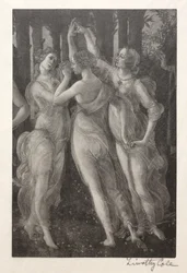 Gamle italienske mestre: De tre nåder, 1888-1892.