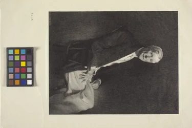 Portræt af John D. Rockefeller (blæk)