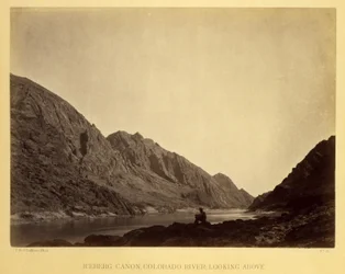 Iceberg Cañon, Colorado River, kigger opad