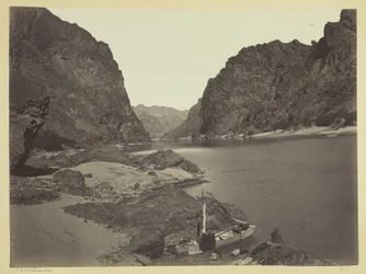 Black Cañon, Coloradofloden, set opstrøms fra lejr 7